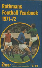 ROTHMANS FOOTBALL YEARBOOK 1971-72