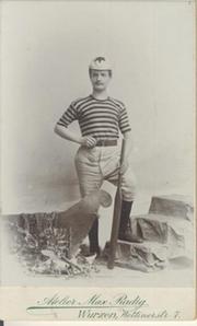 GERMAN ROWER - WURZEN (SAXONY) - CARTE DE VISITE