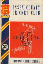ESSEX COUNTY CRICKET CLUB ANNUAL 1954