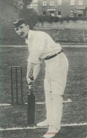 ALBERT ERNEST KNIGHT (LEICESTERSHIRE & ENGLAND) CRICKET POSTCARD