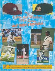 CABLE AND WIRELESS 1991 SERIES - WEST INDIES V AUSTRALIA - SOUVENIR TOUR BROCHURE