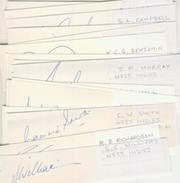 COURTNEY BROWNE (WEST INDIES) CRICKET AUTOGRAPH