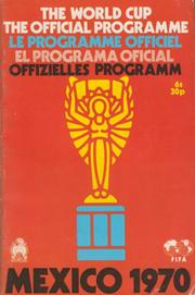 WORLD CUP 1970 OFFICIAL PROGRAMME