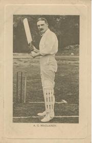 ARCHIE MACLAREN (LANCASHIRE & ENGLAND) CRICKET POSTCARD