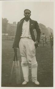 AMAR SINGH 1932 (ALL INDIA) CRICKET POSTCARD
