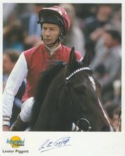 LESTER PIGGOTT SIGNED PHOTOGRAPH