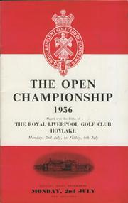 OPEN CHAMPIONSHIP 1956 (HOYLAKE) GOLF PROGRAMME