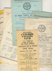 CATFORD CYCLING CLUB TIME TRIAL OFFICIAL RESULTS 1950 TO 1958