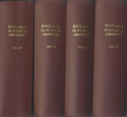 ENGLAND FIVE NATIONS RUGBY PROGRAMMES 1983 TO 1999 - 4 BOUND VOLUMES