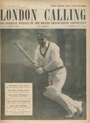 LONDON CALLING - WEST INDIES CRICKET TOUR OF ENGLAND 1957