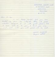 EUGENE ANTOINE (TRINIDAD & WEST INDIES A) 1992 CRICKET LETTER