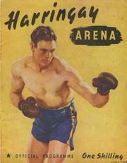 LEN HARVEY V EDDIE PHILLIPS 1938 BOXING PROGRAMME