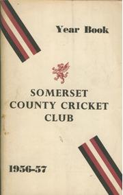 SOMERSET COUNTY CRICKET CLUB YEARBOOK 1956-57