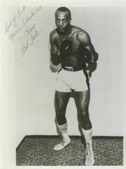 BOB FOSTER BOXING C1970 SIGNED BOXING PHOTOGRAPH 