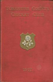 YORKSHIRE COUNTY CRICKET CLUB 1917 [ANNUAL]