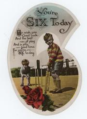 CRICKET BIRTHDAY CARD - "YOU