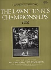 WIMBLEDON CHAMPIONSHIPS 1956 (DAY 6) TENNIS PROGRAMME