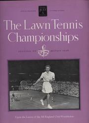 WIMBLEDON CHAMPIONSHIPS 1951 (DAY 10) TENNIS PROGRAMME