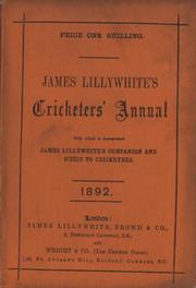 JAMES LILLYWHITE