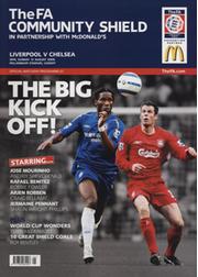 LIVERPOOL V CHELSEA 2006 (COMMUNITY SHIELD) FOOTBALL PROGRAMME
