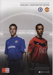 CHELSEA V MANCHESTER UNITED 2009 (COMMUNITY SHIELD) FOOTBALL PROGRAMME