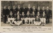 AUSTRALIA 1934 CRICKET POSTCARD