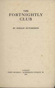 THE FORTNIGHTLY CLUB