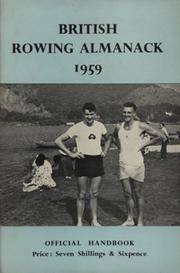 THE BRITISH ROWING ALMANACK 1959