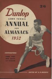 DUNLOP LAWN TENNIS ANNUAL AND ALMANACK 1952