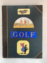 GOLF - A SCRAPBOOK OF ADVERTISEMENTS FEATURING GOLF OF THE 1920S AND 30S