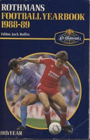 ROTHMANS FOOTBALL YEARBOOK 1988-89