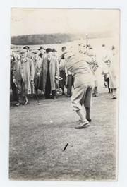 HARRY VARDON 1911 GOLF POSTCARD