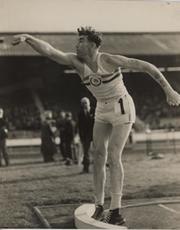 JOHN SAVIDGE 1953 (A.A.A. CHAMPIONSHIPS) ATHLETICS PHOTOGRAPH