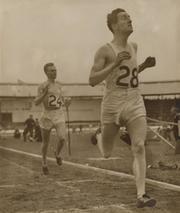LEN EYRE 1950 (BRITISH GAMES) ATHLETICS PHOTOGRAPH