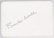 BRYAN "BOMBER" WELLS (GLOUCESTERSHIRE & NOTTINGHAMSHIRE) CRICKET AUTOGRAPH