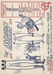 THE ALBION CENTENARY 1879-1979 - THE LONG AND THE SHORT AND THE TALL: A SANDWELL EVENING MAIL HISTORY OF WEST BROMWICH ALBION