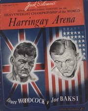 BRUCE WOODCOCK V JOE BAKSI 1947 BOXING PROGRAMME (SIGNED BY BAKSI)