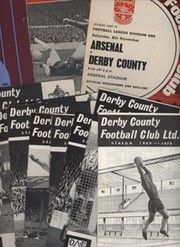 DERBY COUNTY FOOTBALL PROGRAMMES 1969-70 (13 IN TOTAL)
