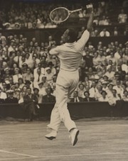 JEAN BOROTRA 1952 WIMBLEDON TENNIS PHOTOGRAPH 