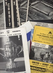 DERBY COUNTY 1968-69 (DIVISION 2 CHAMPIONS) FOOTBALL PROGRAMMES (X12)