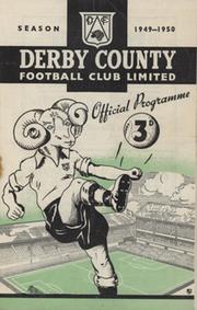 DERBY COUNTY V ASTON VILLA 1949-50 FOOTBALL PROGRAMME