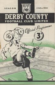 DERBY COUNTY V ARSENAL 1949-50 FOOTBALL PROGRAMME
