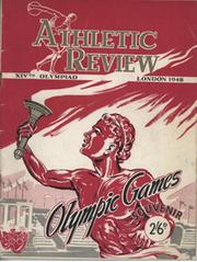 THE ATHLETIC REVIEW SOUVENIR OF THE XIVTH OLYMPIC GAMES - LONDON 1948