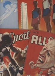 ALL SPORT - NOS.8-10 (1952); NO.9 (1954); NO.1 (1957) (5 ITEMS)