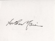 ARTHUR MORRIS (AUSTRALIA) CRICKET AUTOGRAPH