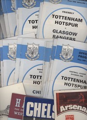 TOTTENHAM HOTSPUR 1970-71 FOOTBALL PROGRAMMES (FULL SET OF HOME MATCHES)