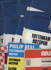 TOTTENHAM HOTSPUR 1973-74 FOOTBALL PROGRAMMES (FULL SET OF HOME MATCHES)