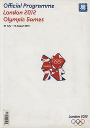 OFFICIAL PROGRAMME - LONDON 2012 OLYMPIC GAMES