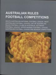 AUSTRALIAN RULES FOOTBALL COMPETITIONS