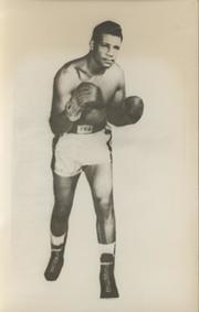 ALONZO JOHNSON BOXING PHOTOGRAPH